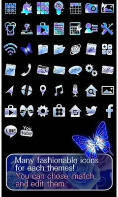 Blue Papillon android App screenshot 0